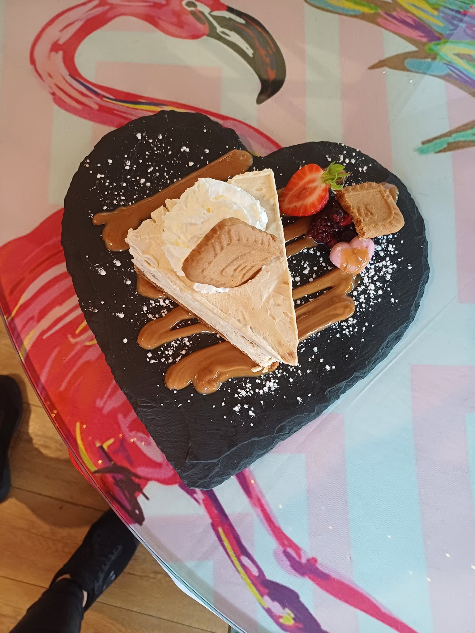 Heart-Shaped Dessert